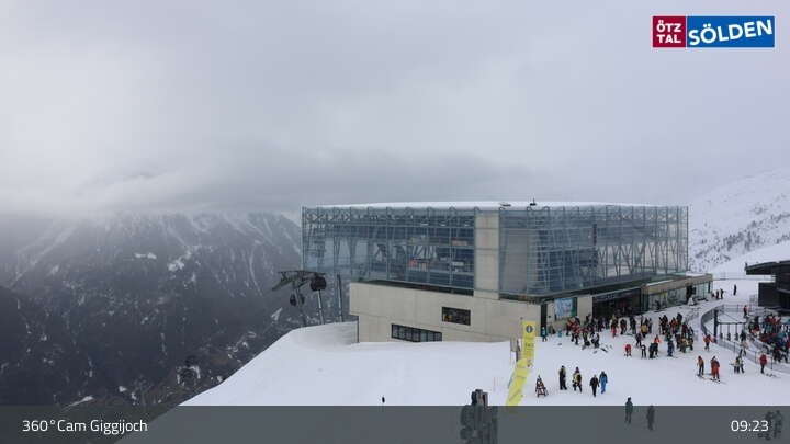 Archiv Foto Webcam Giggijoch Bergstation
