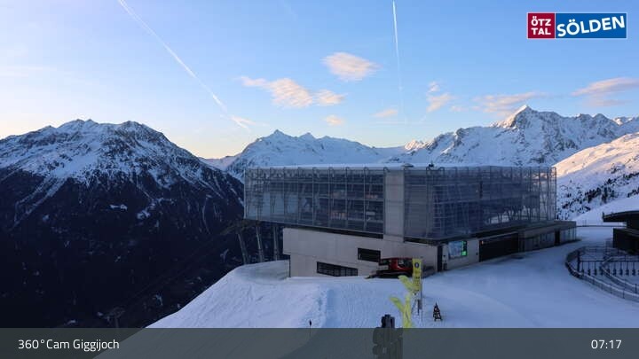 Archiv Foto Webcam Giggijoch Bergstation