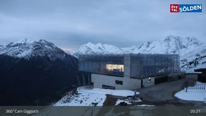 Archived image Webcam Giggijoch Top Station