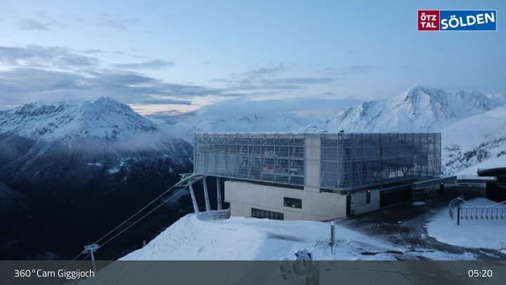 Archiv Foto Webcam Giggijoch Bergstation
