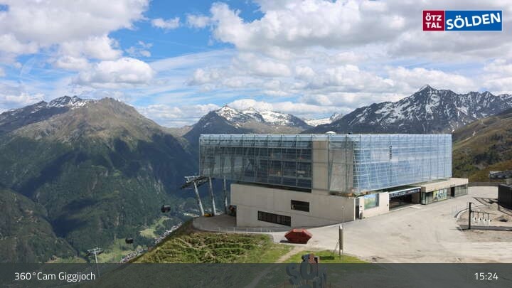 Archiv Foto Webcam Giggijoch Bergstation
