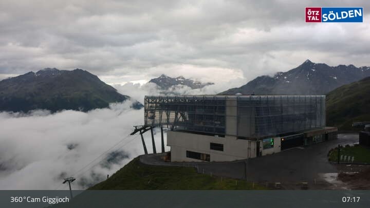 Archiv Foto Webcam Giggijoch Bergstation