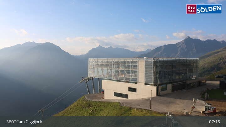 Archiv Foto Webcam Giggijoch Bergstation