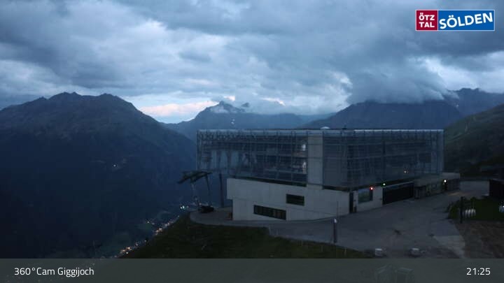 Archiv Foto Webcam Giggijoch Bergstation