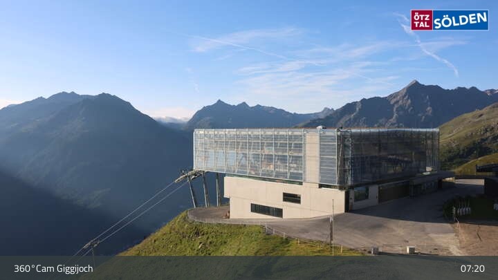 Archiv Foto Webcam Giggijoch Bergstation