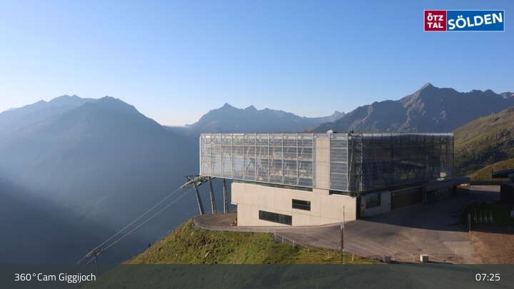 Archiv Foto Webcam Giggijoch Bergstation