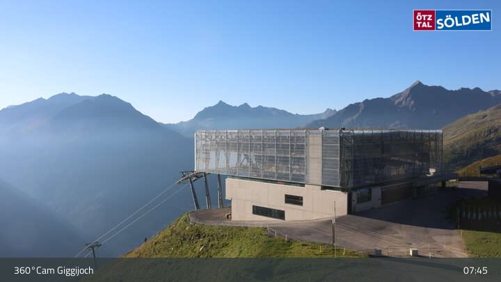 Archiv Foto Webcam Giggijoch Bergstation