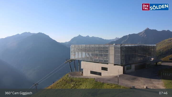 Archiv Foto Webcam Giggijoch Bergstation