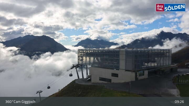 Archiv Foto Webcam Giggijoch Bergstation