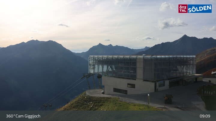 Archiv Foto Webcam Giggijoch Bergstation