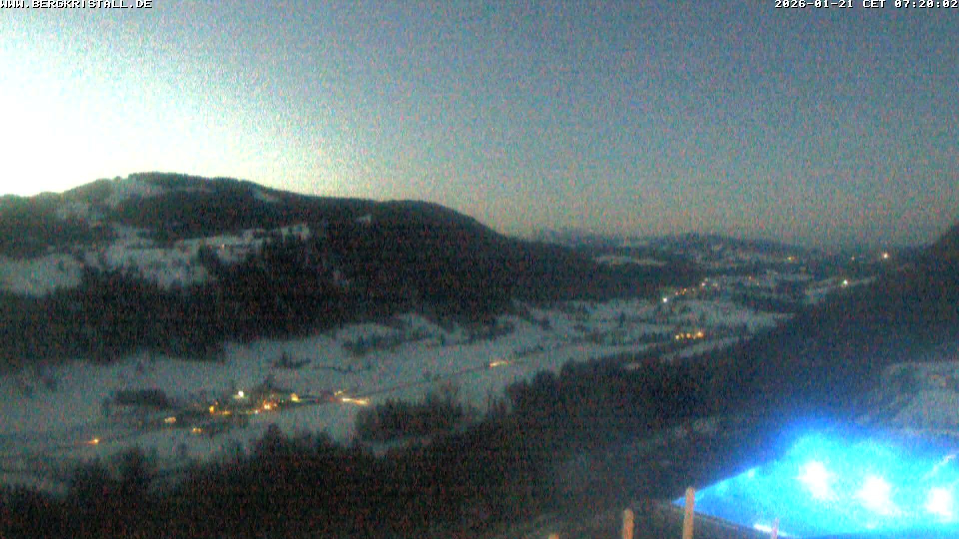 Archiv Foto Webcam Blick vom Hotel Bergkristall in Oberstaufen