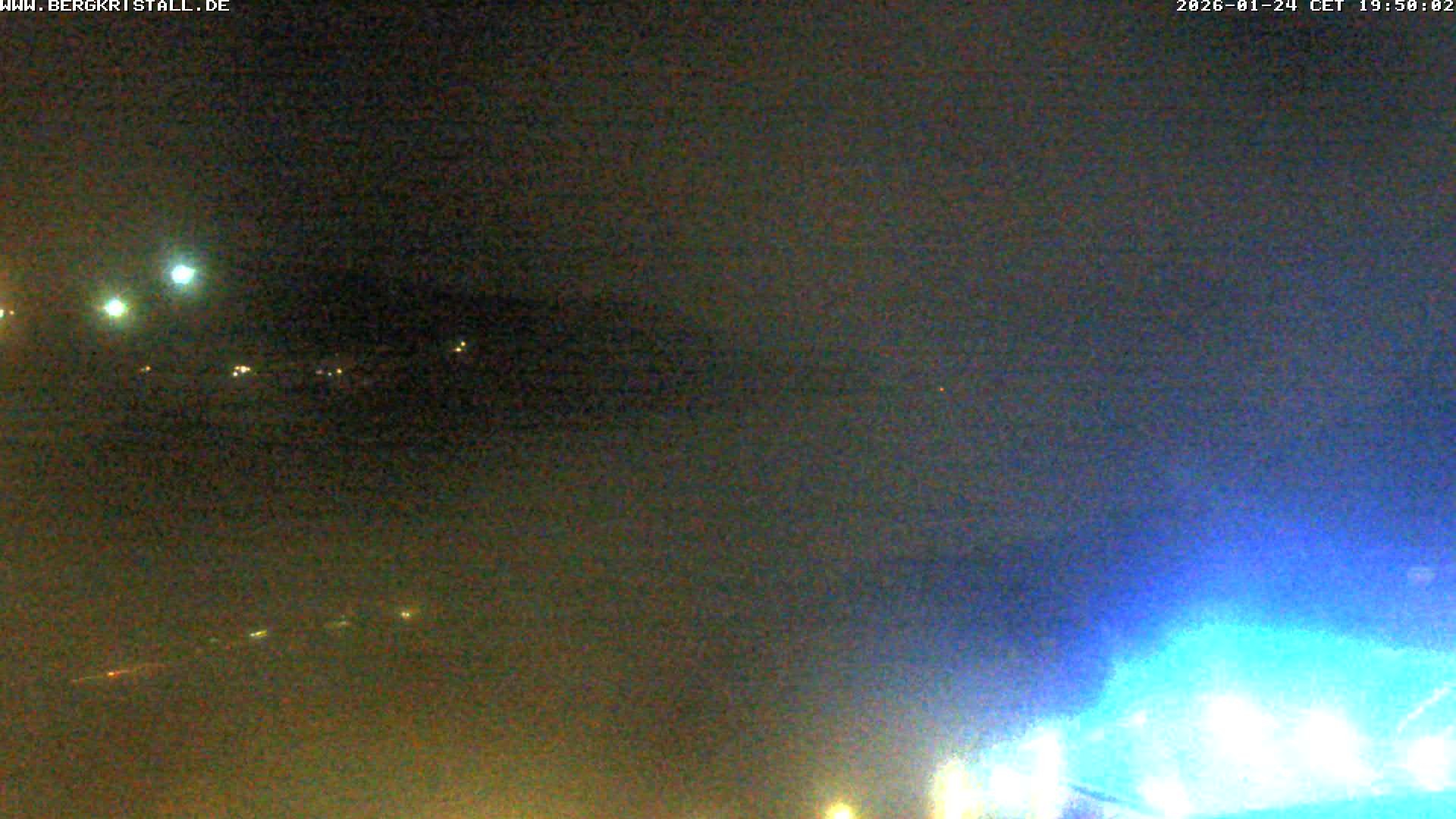 Archived image Webcam View of Hotel Bergkristall