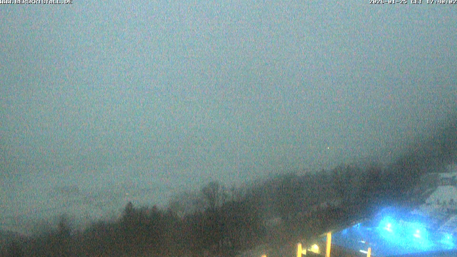 Archived image Webcam View of Hotel Bergkristall