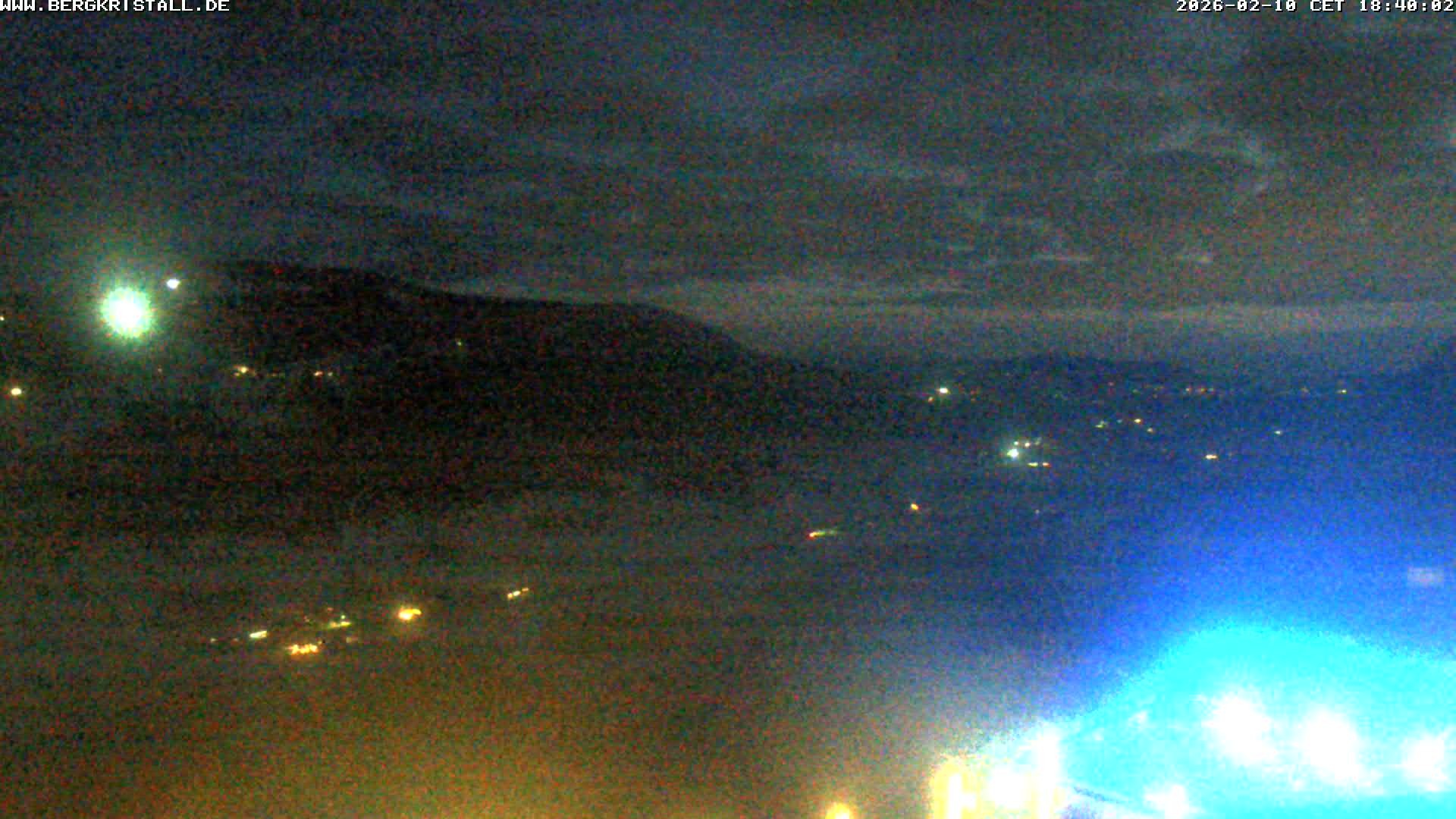 Archiv Foto Webcam Blick vom Hotel Bergkristall in Oberstaufen