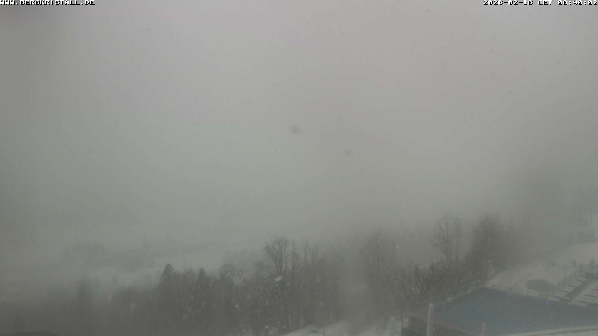 Archiv Foto Webcam Blick vom Hotel Bergkristall in Oberstaufen