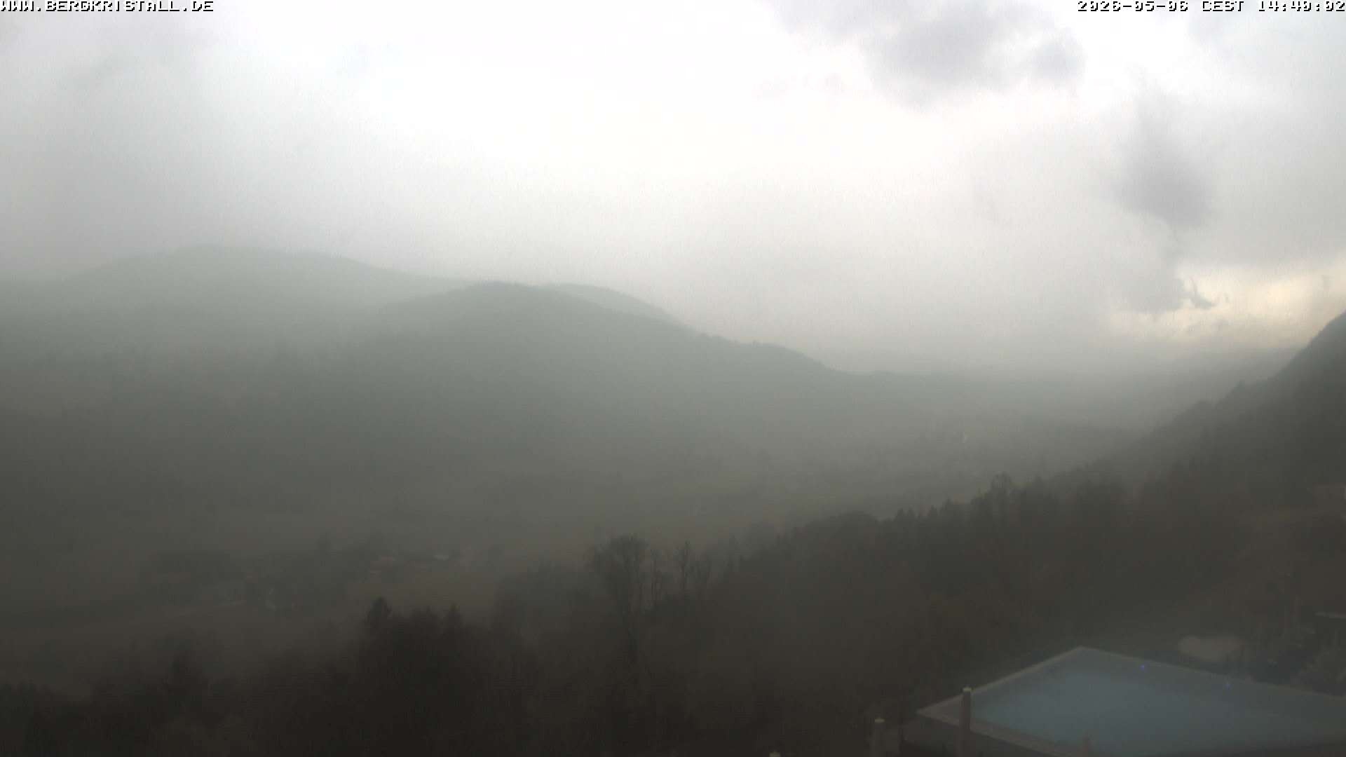 Archiv Foto Webcam Blick vom Hotel Bergkristall in Oberstaufen