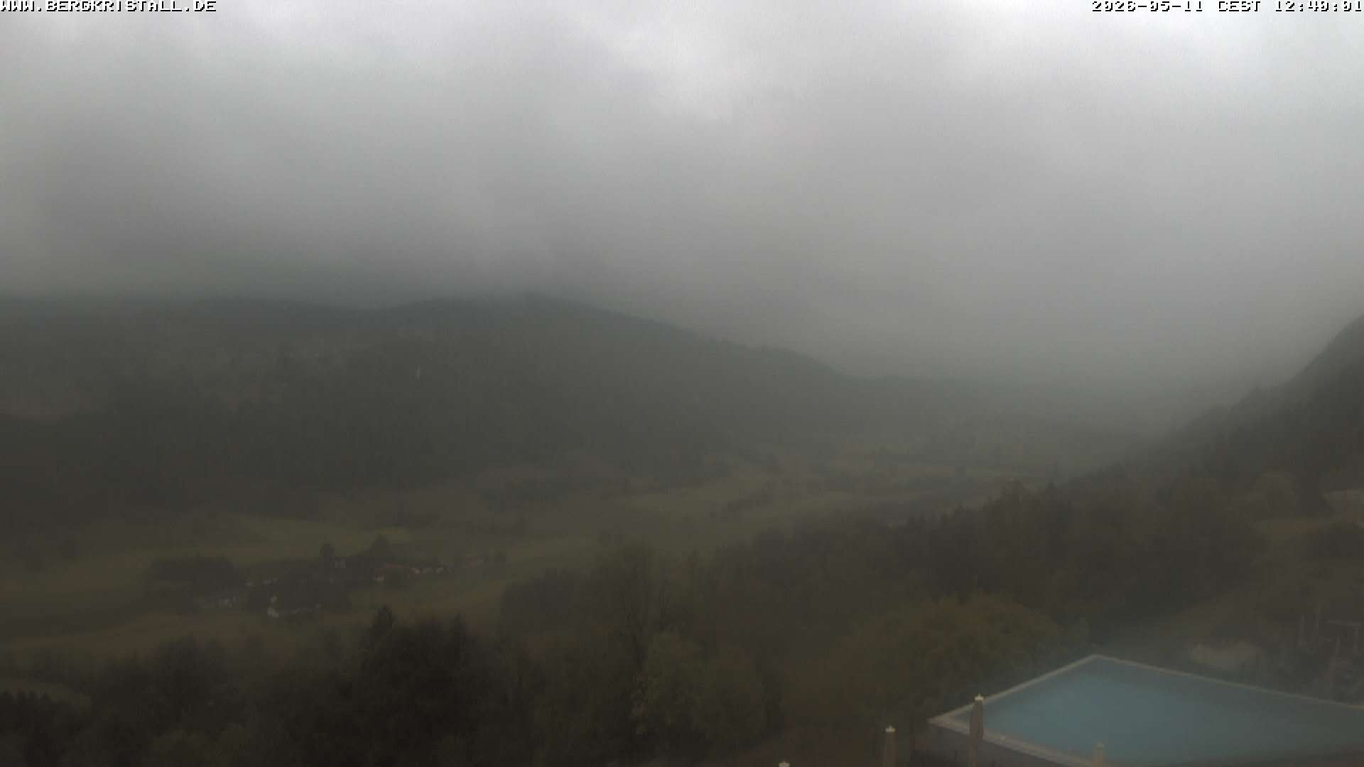 Archiv Foto Webcam Blick vom Hotel Bergkristall in Oberstaufen