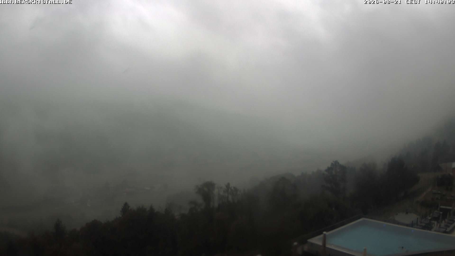 Archiv Foto Webcam Blick vom Hotel Bergkristall in Oberstaufen