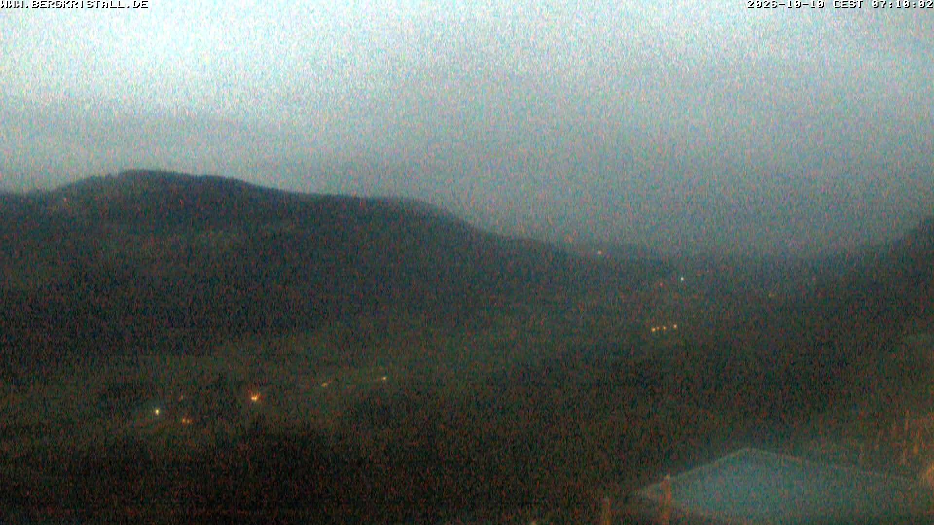 Archiv Foto Webcam Blick vom Hotel Bergkristall in Oberstaufen