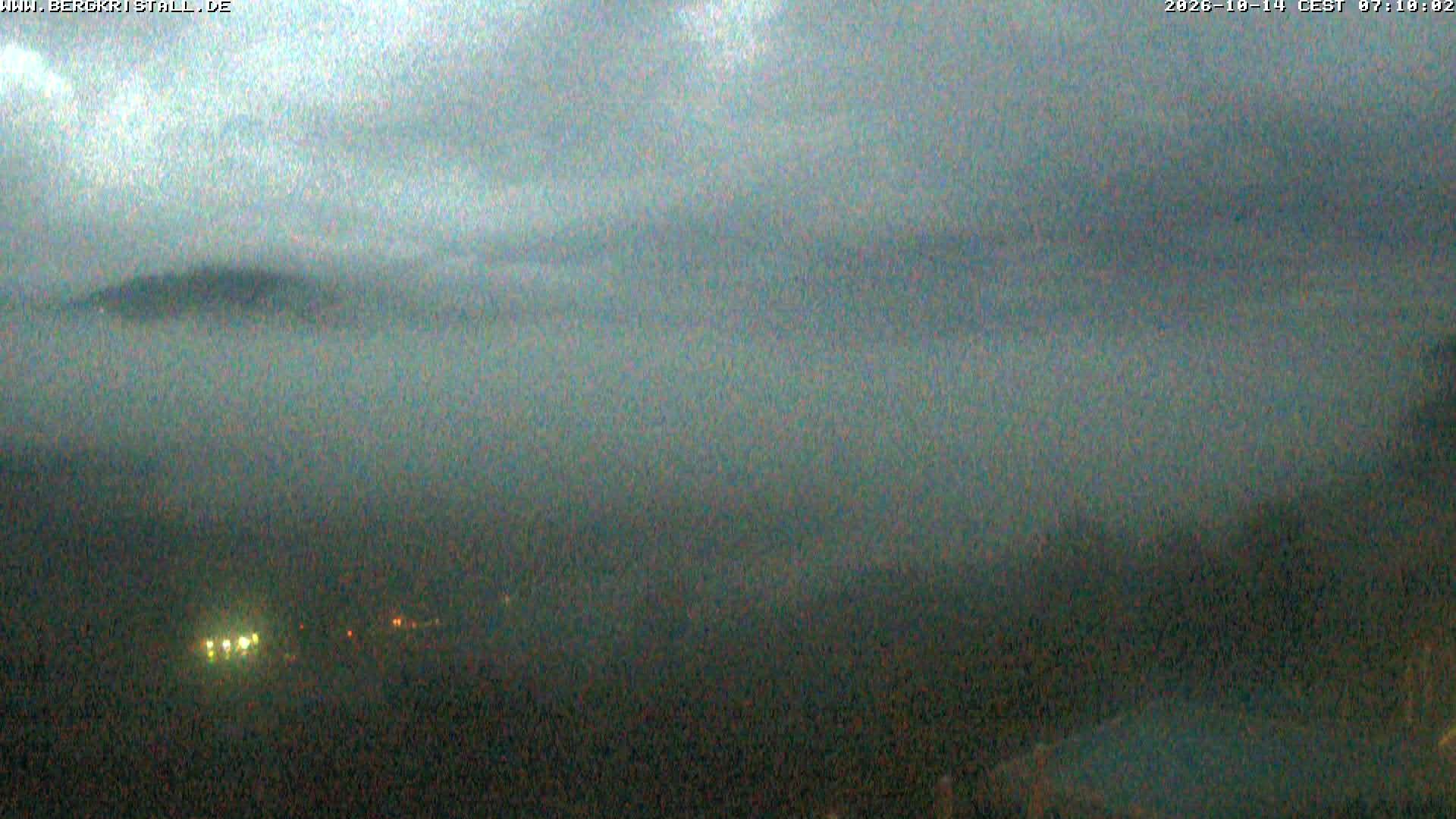Archiv Foto Webcam Blick vom Hotel Bergkristall in Oberstaufen