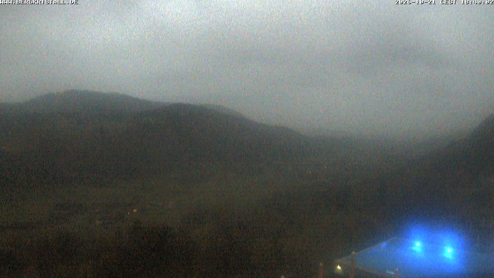 Archiv Foto Webcam Blick vom Hotel Bergkristall in Oberstaufen