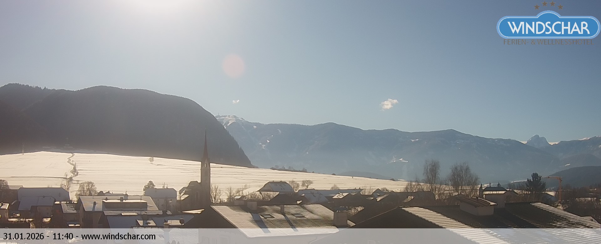 Archiv Foto Webcam Hotel Windschar Gais