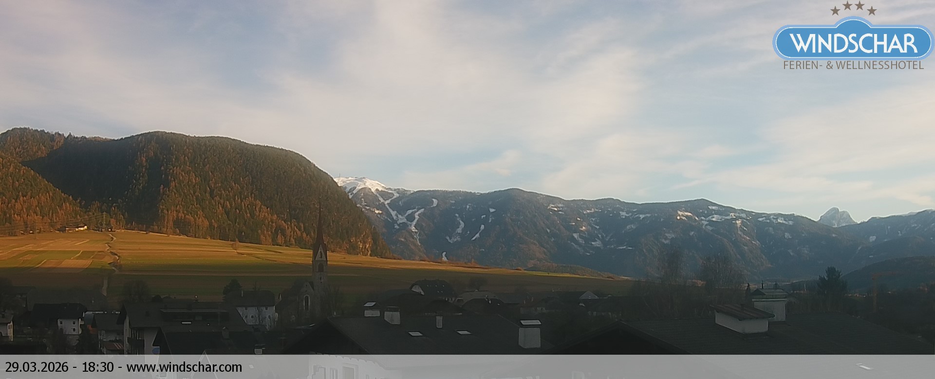 Archiv Foto Webcam Hotel Windschar Gais