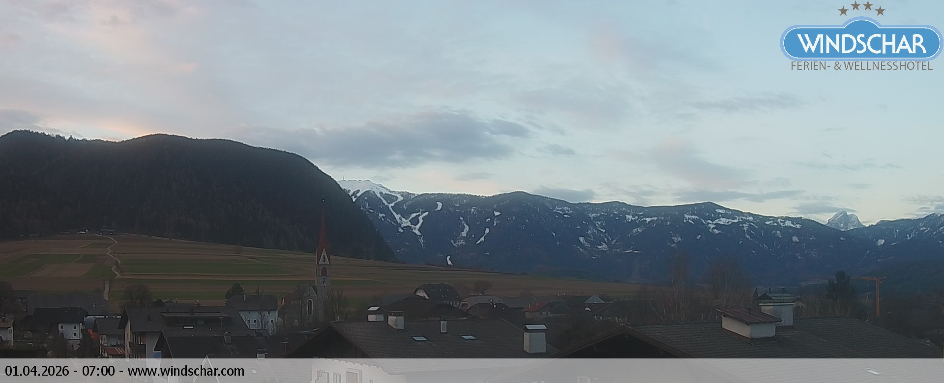 Archiv Foto Webcam Hotel Windschar Gais