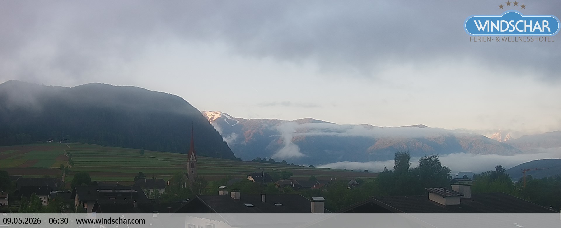 Archiv Foto Webcam Hotel Windschar Gais