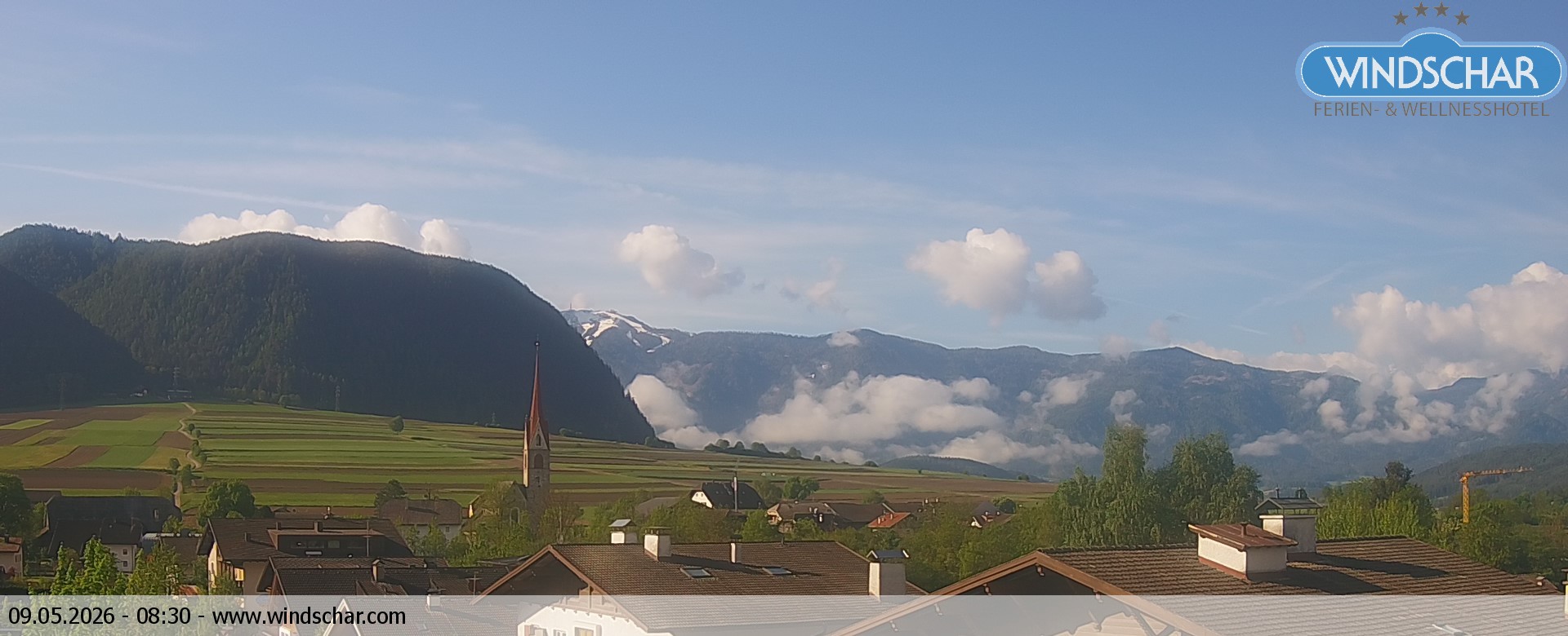 Archiv Foto Webcam Hotel Windschar Gais