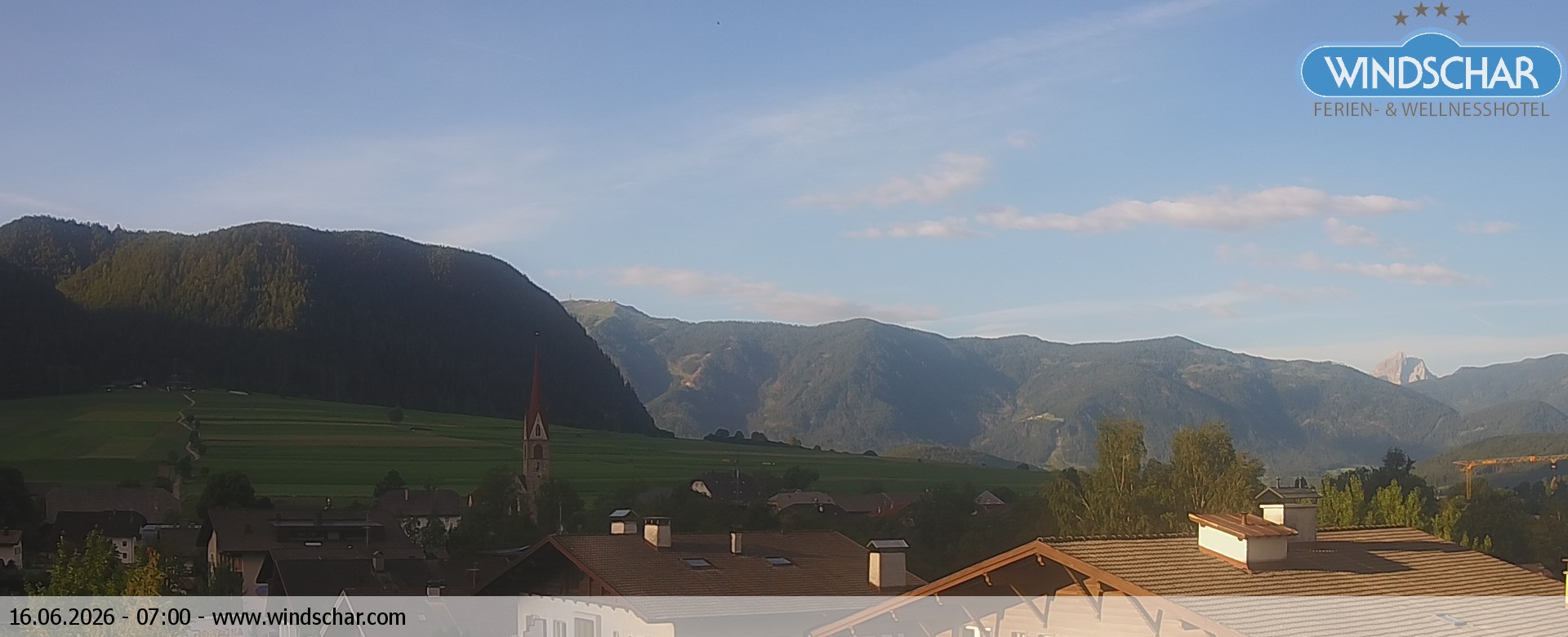 Archiv Foto Webcam Hotel Windschar Gais