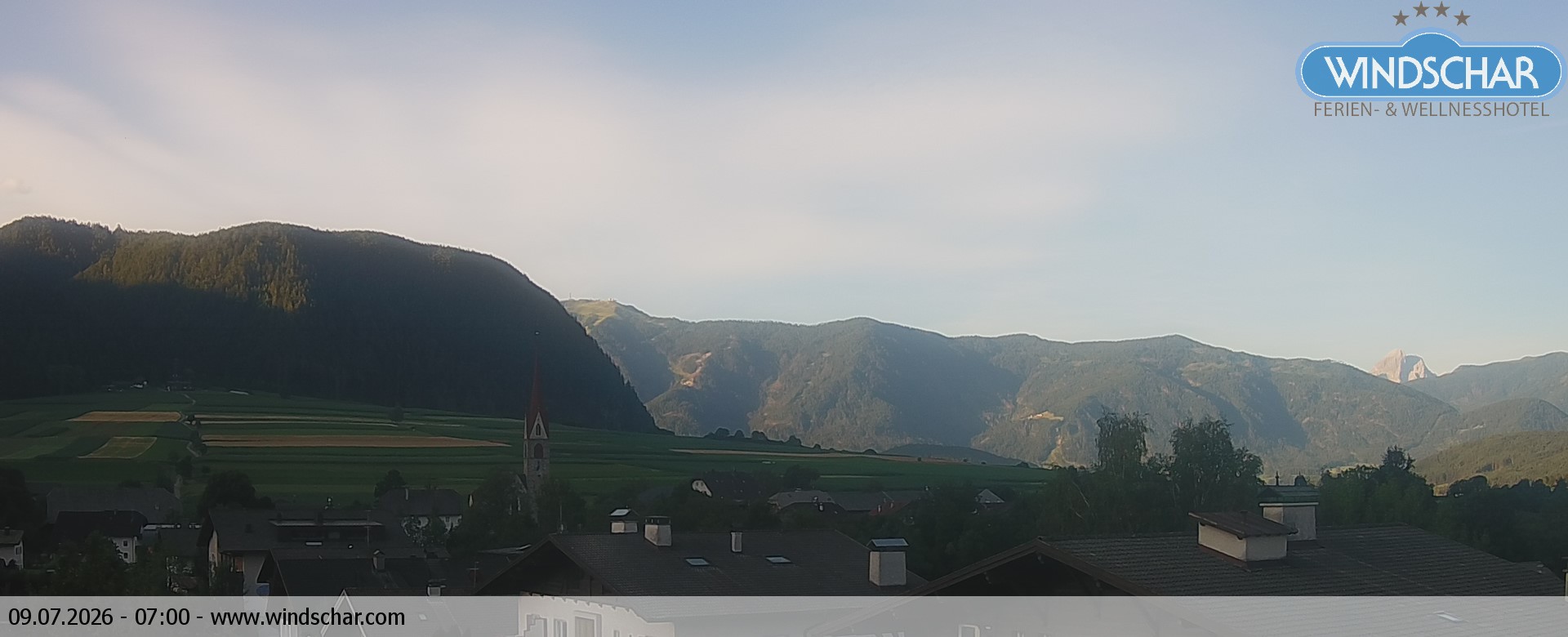 Archiv Foto Webcam Hotel Windschar Gais