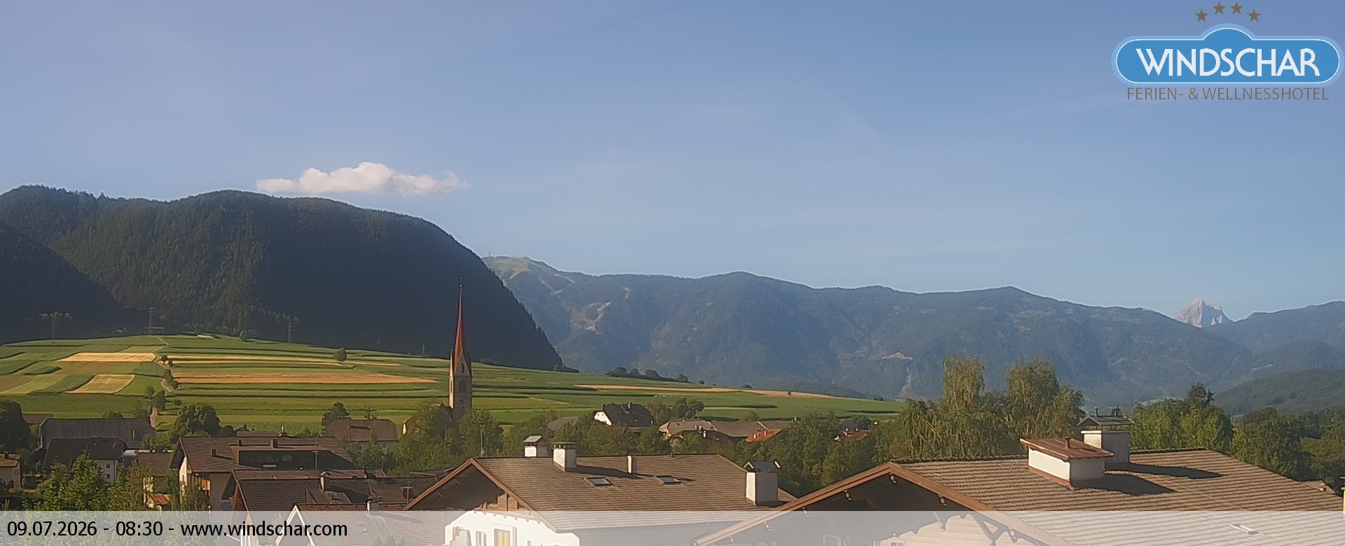 Archiv Foto Webcam Hotel Windschar Gais