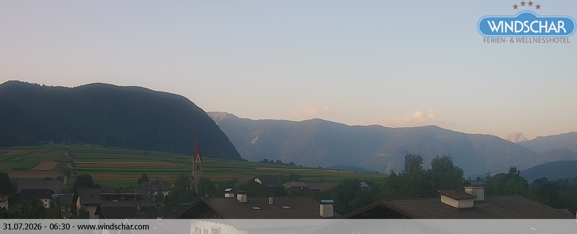 Archiv Foto Webcam Hotel Windschar Gais
