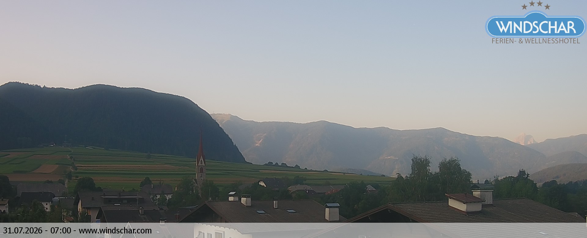 Archiv Foto Webcam Hotel Windschar Gais
