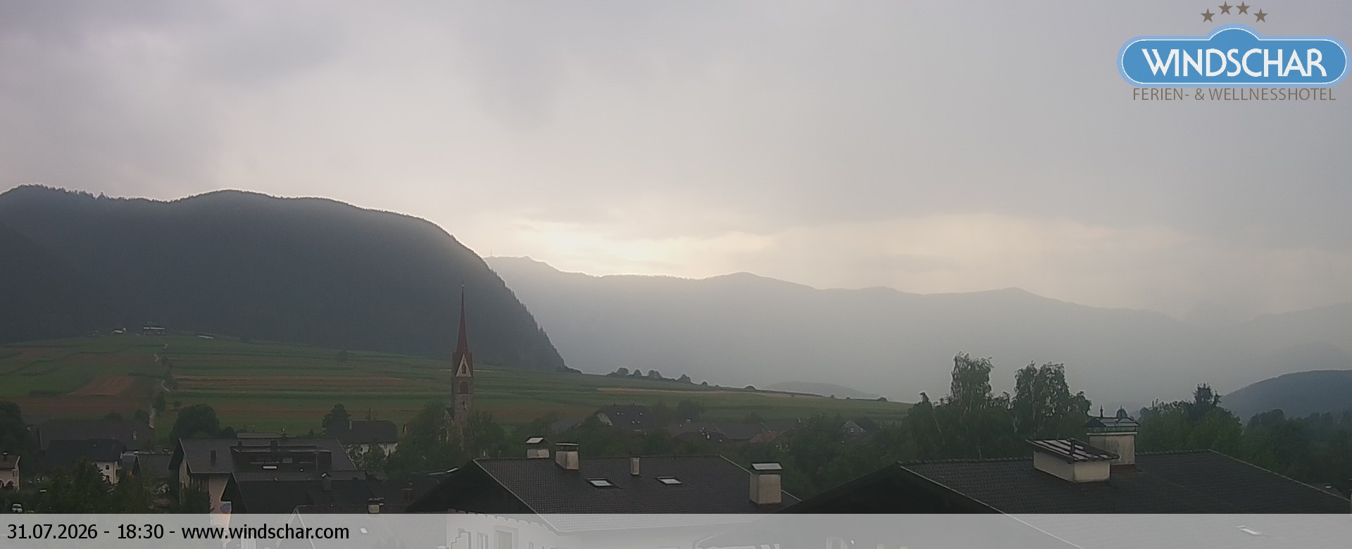 Archived image Webcam Hotel Windschar Gais
