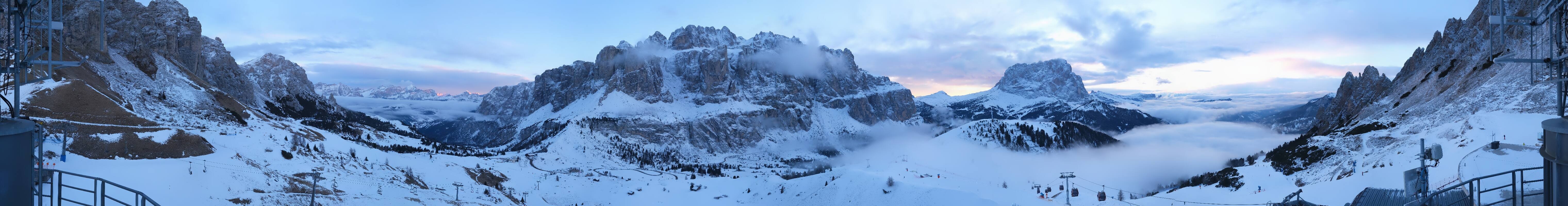 Archiv Foto Webcam Dantercepies, Sëlva