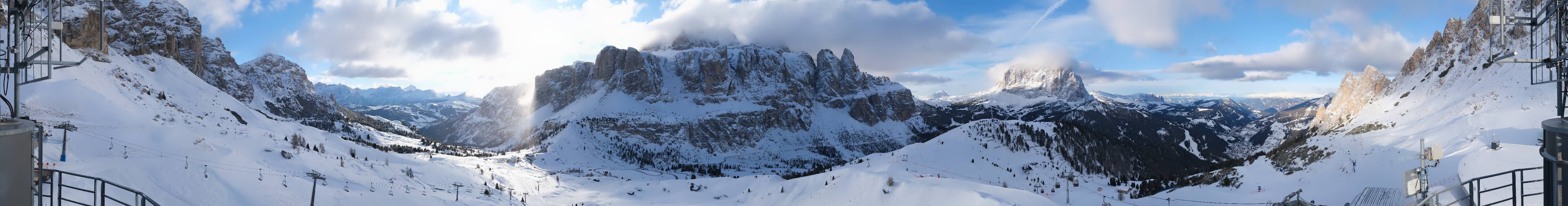 Archiv Foto Webcam Dantercepies, Sëlva