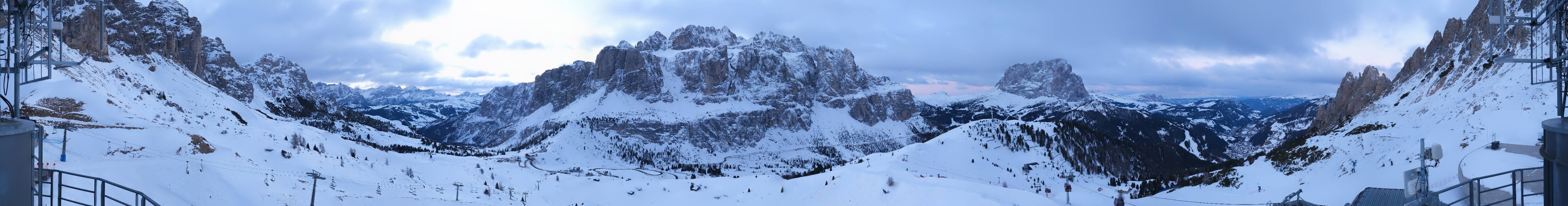 Archiv Foto Webcam Dantercepies, Sëlva