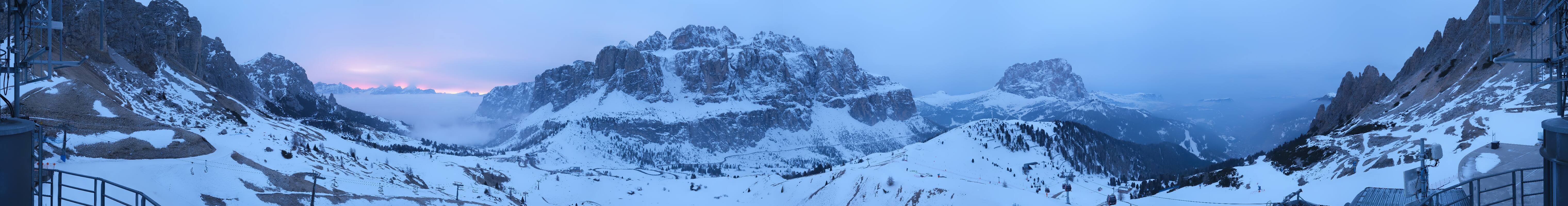 Archiv Foto Webcam Dantercepies, Sëlva