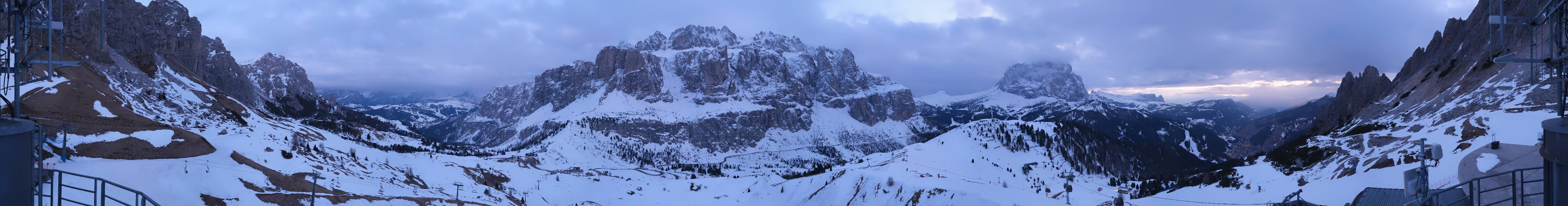 Archiv Foto Webcam Dantercepies, Sëlva