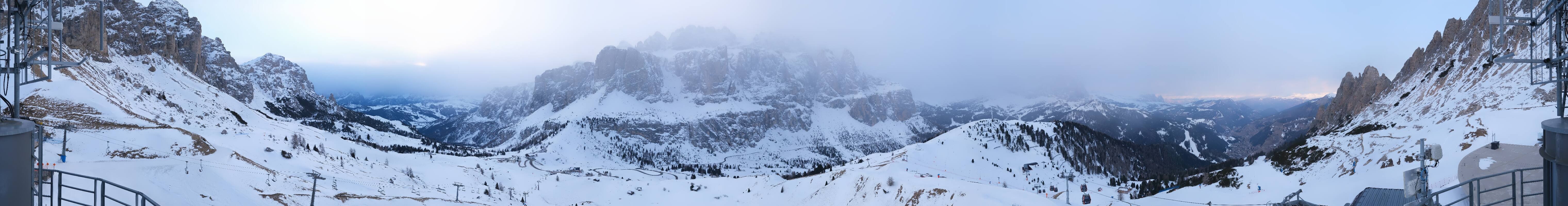 Archiv Foto Webcam Dantercepies, Sëlva