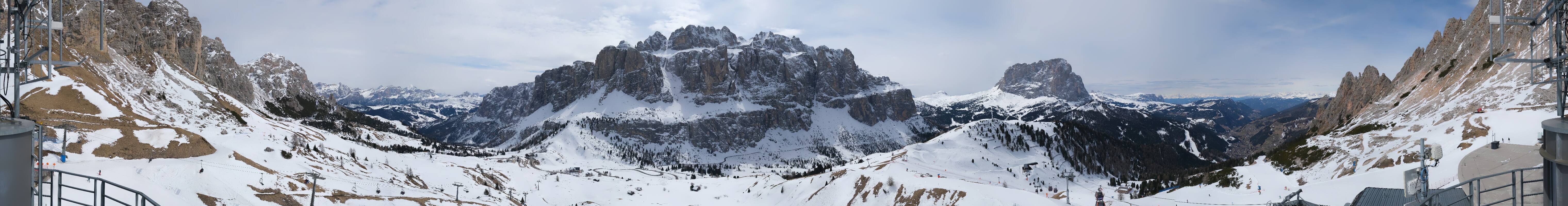 Archiv Foto Webcam Dantercepies, Sëlva