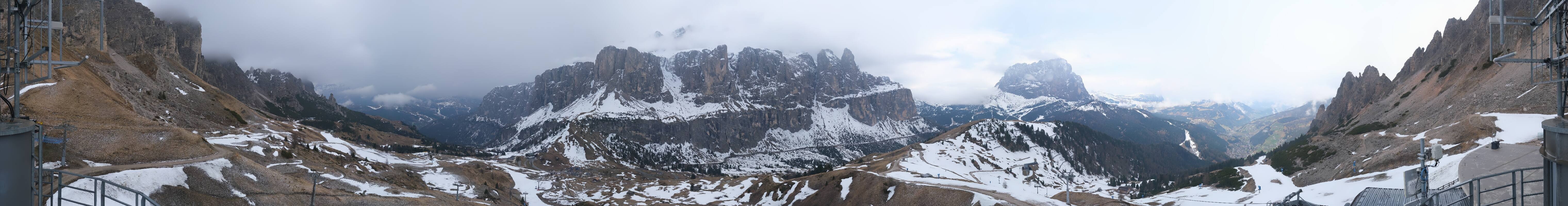 Archiv Foto Webcam Dantercepies, Sëlva