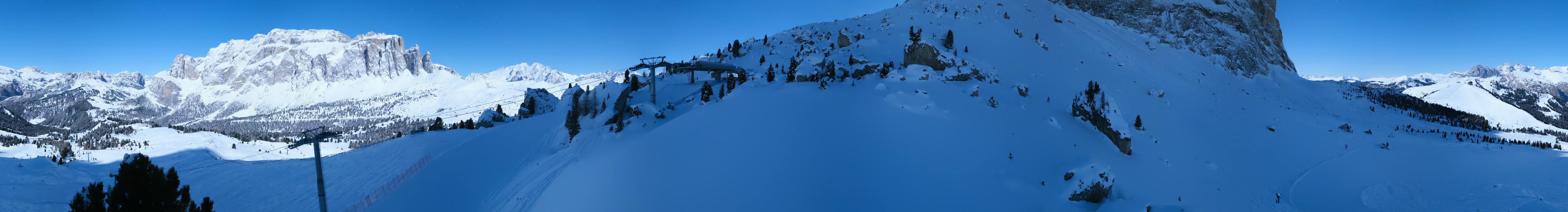 Archived image Webcam Panorama Val Gardena: Citta dei Sassi