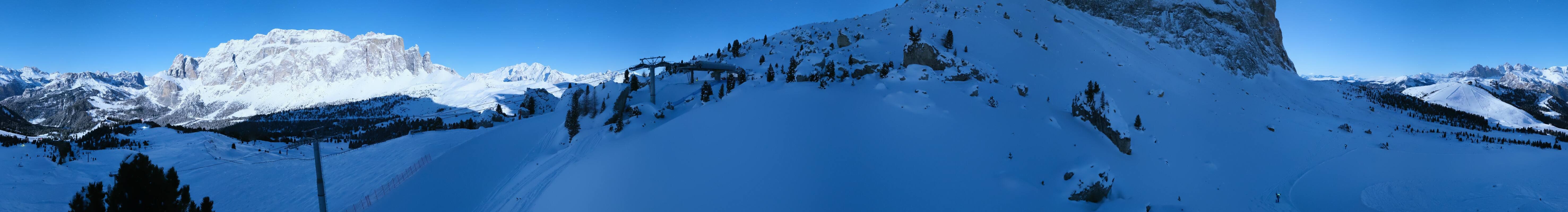 Archived image Webcam Panorama Val Gardena: Citta dei Sassi