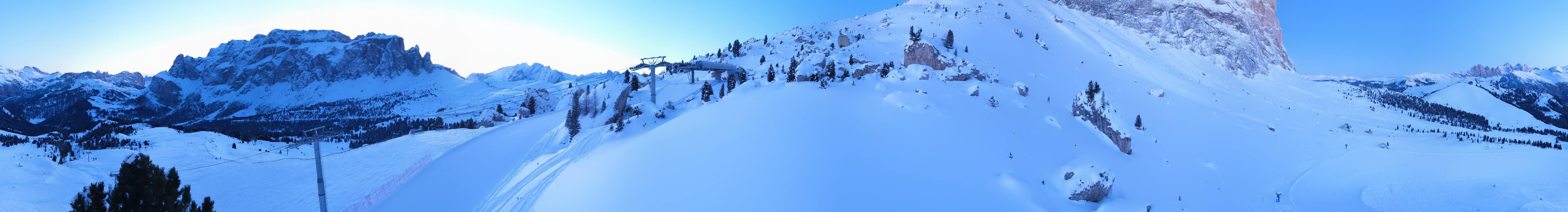 Archived image Webcam Panorama Val Gardena: Citta dei Sassi