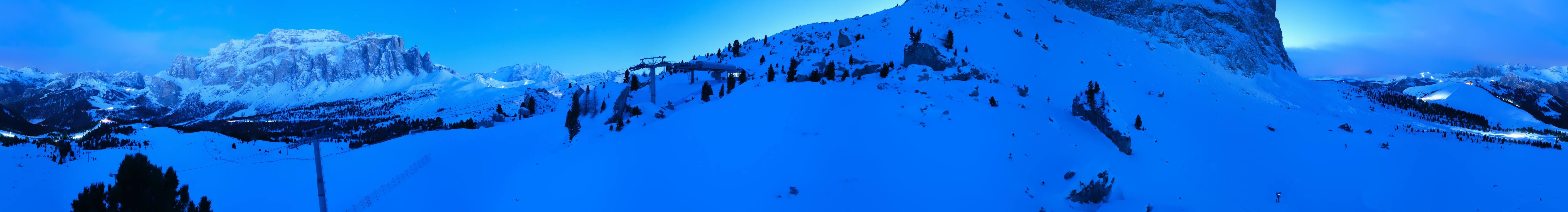 Archived image Webcam Panorama Val Gardena: Citta dei Sassi