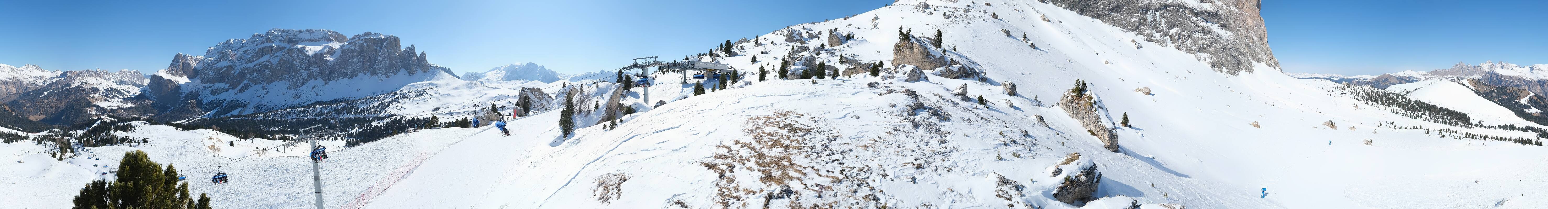 Archiv Foto Webcam Bergstation Citta dei Sassi, Val Gardena