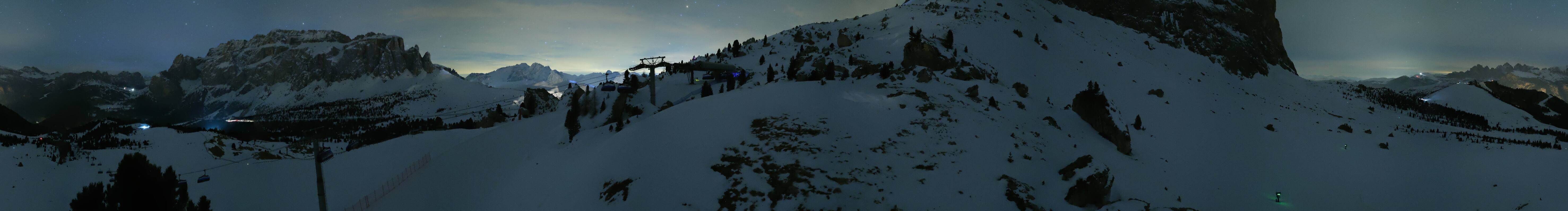 Archived image Webcam Panorama Val Gardena: Citta dei Sassi